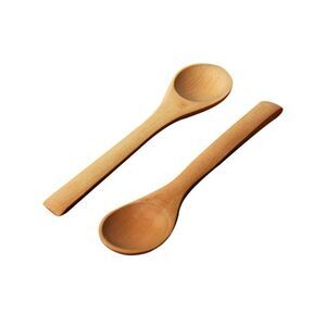 Never‎ Used The Pampered Chef Set Of 2 Bamboo Small Spoons